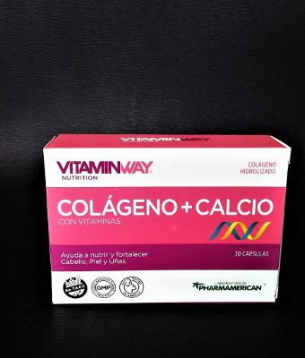 COLAGENO + CALCIO X 30 CAP VW - VITAMIN WAY