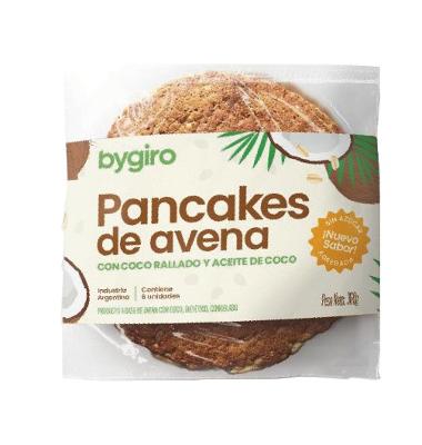 PANQUEQUE DE AVENA Y COCO X 4U 268GR - BYGIRO