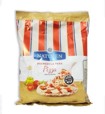 PRE MEZCLA PARA PIZZA X 450 GRS - NATUZEN (x U.)