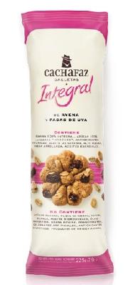 GALLETAS AVENA Y PASAS - CACHAFAZ