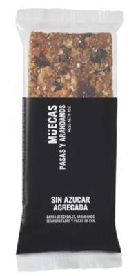 MUECAS SIN AZUCAR PASAS Y ARANDANOS
